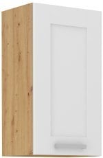 Zgornja omarica Luna - bela/artisan hrast - 40 cm G-72 1F