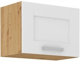 Zgornja omarica Luna - bela/artisan hrast - 50 cm GU-36 1F