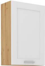 Zgornja omarica Luna- bela/artisan hrast - 60 cm G-90 1F