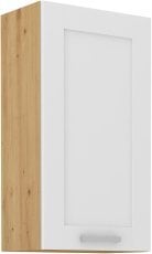 Zgornja omarica Luna- bela/artisan hrast - 45 cm G-90 1F