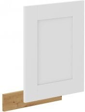 Vrata za vgradni pomivalni stroj Luna - bela/artisan hrast - ZM 57x44,6 cm
