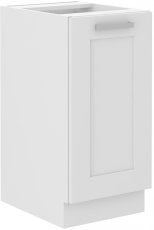 Spodnja omara Luna - bela - 40 cm D 1F BB