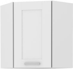 Zgornja kotna omara Luna - bela - 60x60 cm GN-72 (45°) 1F