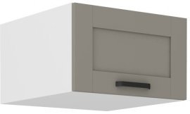 Zgornja omara Luna - claygrey/bela - 60 cm NAGU-36 1F