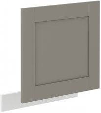 Vrata za vgradni pomivalni stroj Luna - claygrey/bela - ZM 57x59,6 cm