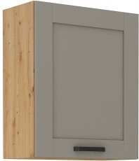 Zgornja omarica Luna - claygrey/hrast artisan - 60 cm G-72 1F