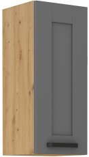 Stolarz-Lempert - Zgornja omarica Luna - dustgrey/artisan hrast - 30 cm G-72 1F
