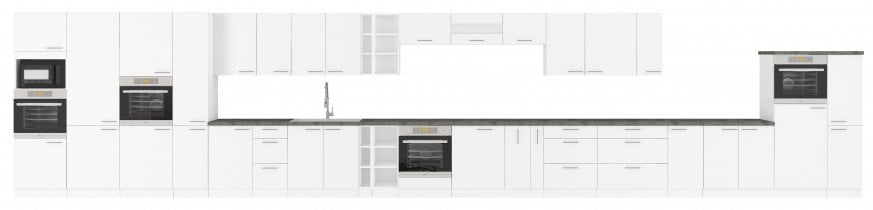 Stolarz-Lempert - Spodnja omara Lara - bela sijaj - 80 cm D 2F BB