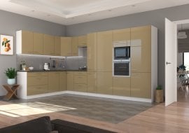 Kuhinjski sestav Lara - cappuccino