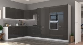 Stolarz-Lempert - Spodnja omara Lara - siva - 80 cm D 3S BB