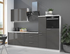 Stolarz-Lempert - Spodnja omara Lara - siva - 80 cm D 3S BB