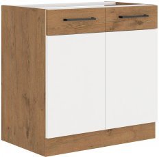 Stolarz-Lempert - Spodnja omara Vigo - bela - 80 cm ZL 2F BB