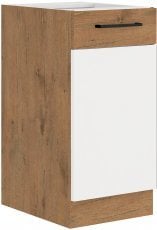 Spodnja omara Vigo - bela sijaj - 40 cm D 1F BB