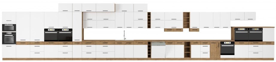 Stolarz-Lempert - Vrata za vgradni pomivalni stroj Vigo HG - bela sijaj - ZM 71,3x44,6 cm