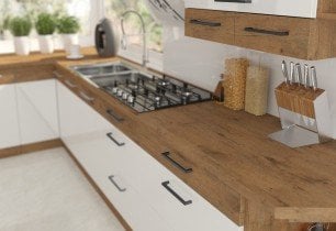 Stolarz-Lempert - Vrata za vgradni pomivalni stroj Vigo HG - bela sijaj - ZM 71,3x44,6 cm