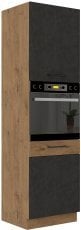 Visoka omara za vgradno pečico Vigo - matera - 60 cm DP-210 2F
