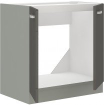 Stolarz-Lempert - Spodnja omara Grey - 80 cm ZL 2F BB
