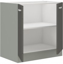 Stolarz-Lempert - Spodnja omara Grey - 80 cm D 2F BB