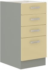 Spodnja omara s predali Karmen - 40 cm D 4S BB