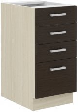 Spodnja omara s predali Chamonix - 40 cm D 4S BB