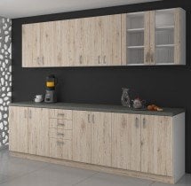 Stolarz-Lempert - Visoka omara Sara - hrast sonoma - 40 cm DK-210 2F