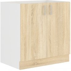 Spodnja omara Sara - hrast sonoma - 80 cm ZL 2F BB