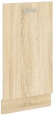 Vrata za vgradni pomivalni stroj Sara - hrast sonoma - ZM 71.3x44.6 cm