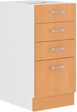 Spodnja omara s predali Sara - jelša - 40 cm D 4S BB