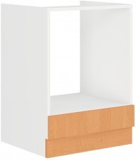 Spodnja omara za vgradno pečico Sara - jelša - 60 cm D GAZ BB