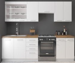Stolarz-Lempert - Visoka omara Eko - bel - 40 cm DK-210 2F