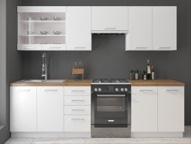 Stolarz-Lempert - Visoka omara Eko - bel - 40 cm DK-210 2F