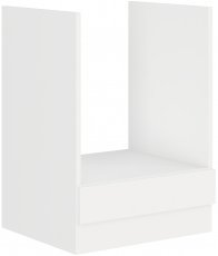 Spodjna omara za vgradno pečico Eko - bel - 60 cm D GAZ BB