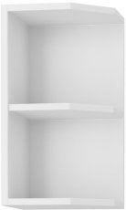 Zgornja kotna omarica Stolarz - bela - 30 cm G-60 ZAK