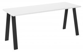 Stolarz-Lempert - Jedilna miza Kleo - 185x67 cm - bela