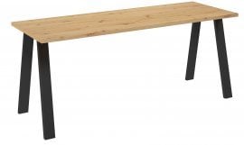 Jedilna miza Kleo - 138x90 cm - hrast artisan