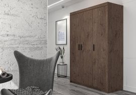 Garderobna omara Elena DL03 - hrast lefkas