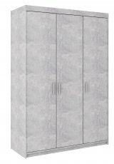 Garderobna omara Elena BJ03 - svetel beton