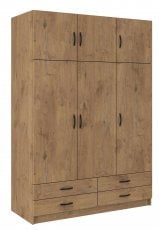 Garderobna omara Stella - hrast lefkas