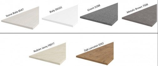 Stolarz-Lempert - Kuhinjski pult 28x600 - 1800 mm - granit