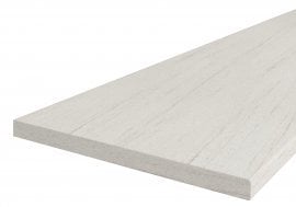 Kuhinjski pult 38x600 mm - 2600 mm - bela ipamena