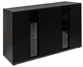 Komoda Salsa - črna/matera