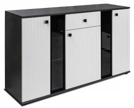 Komoda Salsa - bela/matera