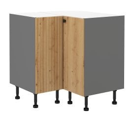 Spodnja kotna omara Ava - 90x90 cm ND 2F BB