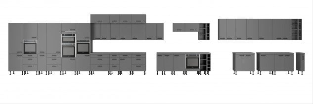 Stolarz-Lempert - Spodnja omara Nessa/Ant - 60 D 3S BB