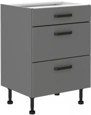 Spodnja omara Nessa/Ant - 60 D 3S BB