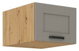 Zgornja omara Luna - claygrey/artisan hrast - 50 cm NAGU-36 1F