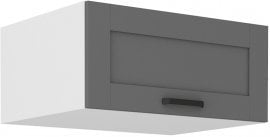 Zgornja omara Luna - dustgrey/bela - 80 cm NAGU-36 1F 