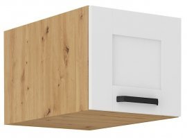 Zgornja omara Luna - bela/artisan hrast - 40 cm NAGU-36 1F 