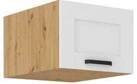 Zgornja omara Luna - bela/artisan hrast - 50 cm NAGU-36 1F 