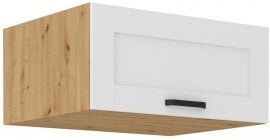 Zgornja omara Luna - bela/artisan hrast - 80 cm NAGU-36 1F 